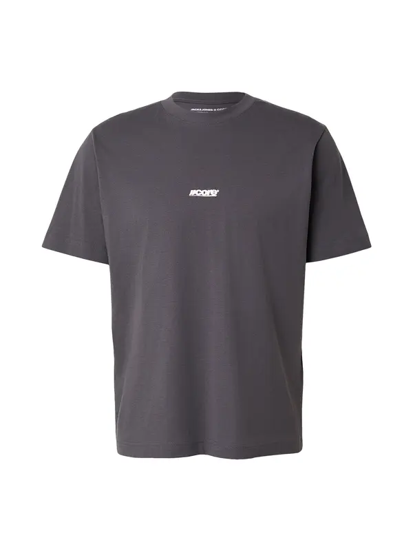 JACK & JONES JACK & JONES Majica 'JCOCLUB PHOTO'  cijansko modra / svetlo siva / temno siva / bela