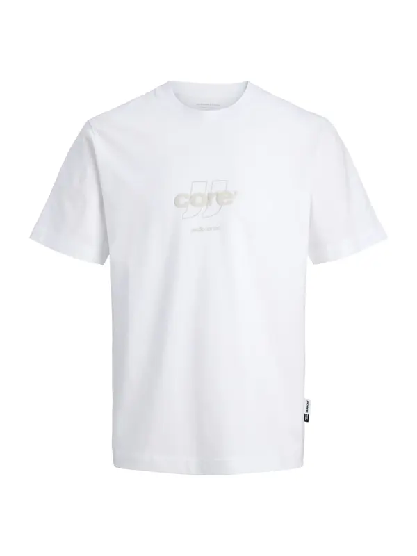 JACK & JONES JACK & JONES Majica 'JCOClub'  svetlo siva / bela