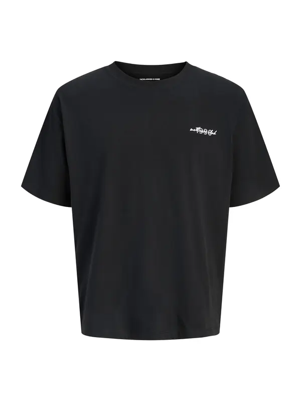 JACK & JONES JACK & JONES Majica 'JCOEterna'  siva / črna / bela