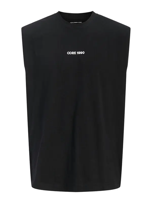 JACK & JONES JACK & JONES Majica 'JCOETERNA'  svetlo siva / črna / bela