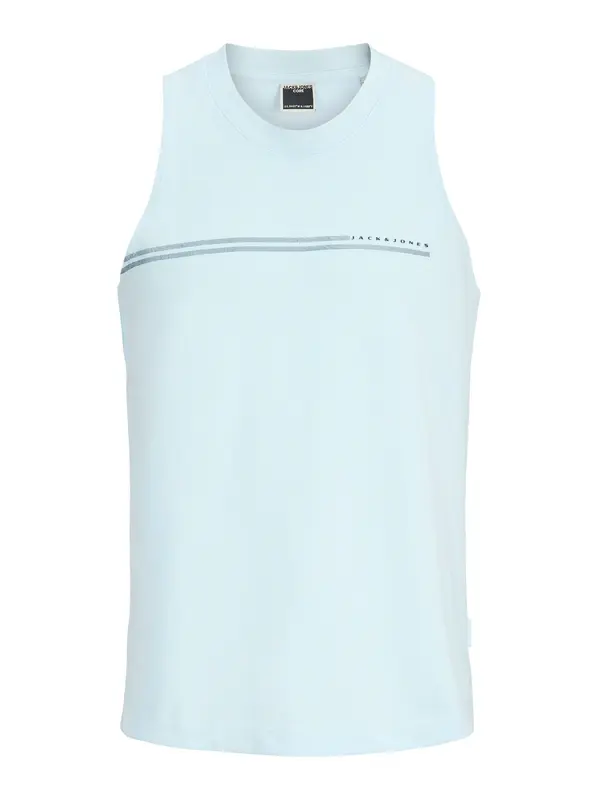 JACK & JONES JACK & JONES Majica 'JCOFUSION'  azur / črna