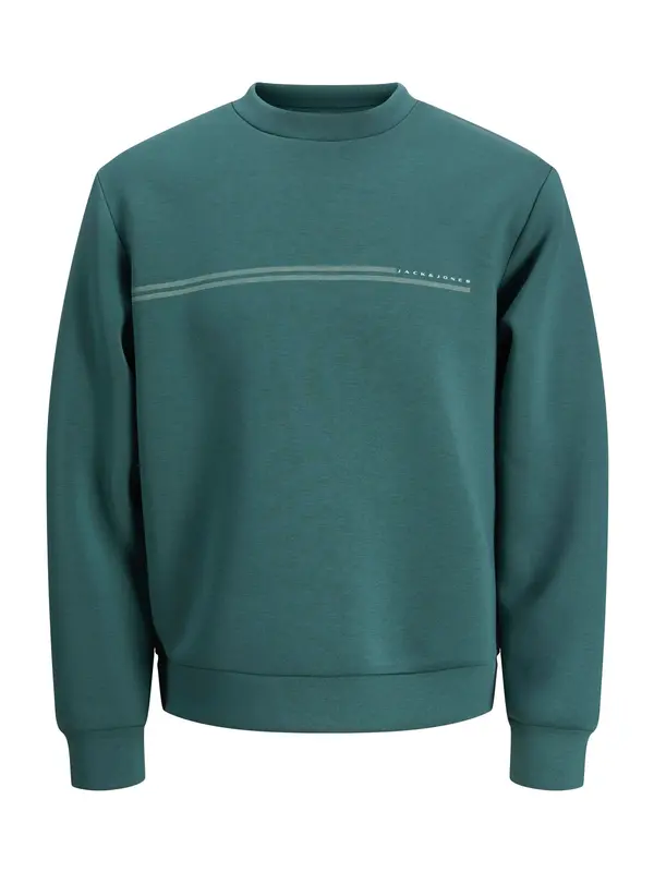 JACK & JONES JACK & JONES Majica 'JCOFUSION'  cijansko modra / bela