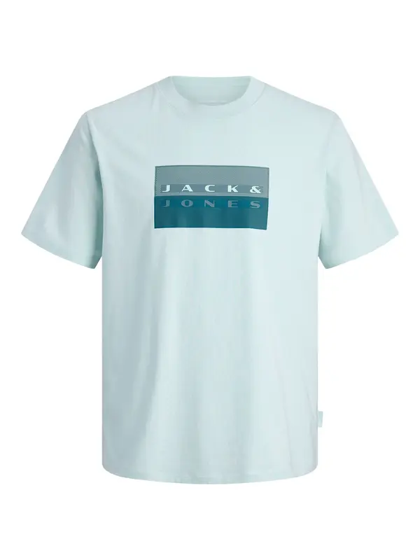 JACK & JONES JACK & JONES Majica 'JCOFusion'  modra / azur / pastelno modra / bela
