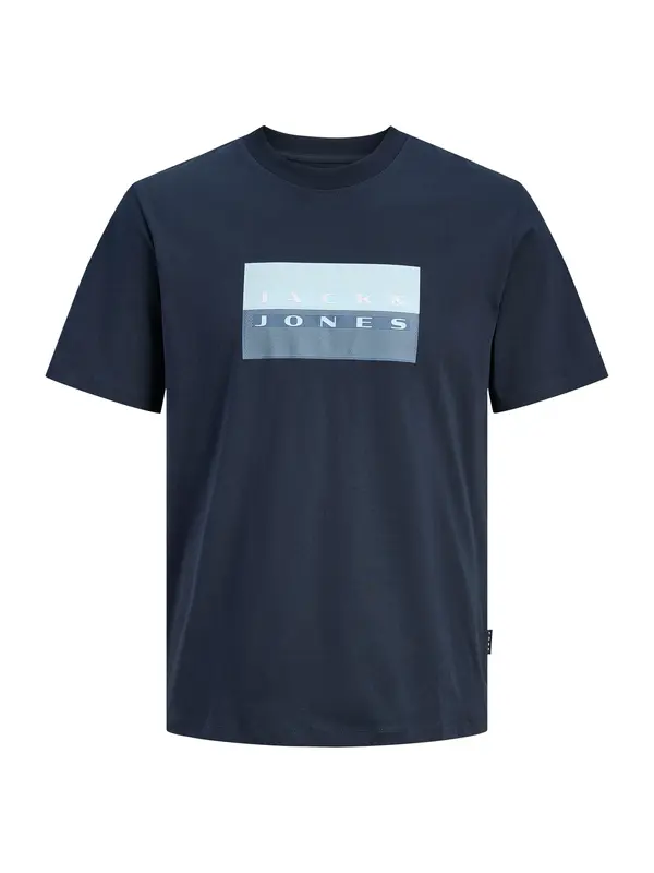 JACK & JONES JACK & JONES Majica 'JCOFusion'  mornarska / svetlo modra / temno modra / bela
