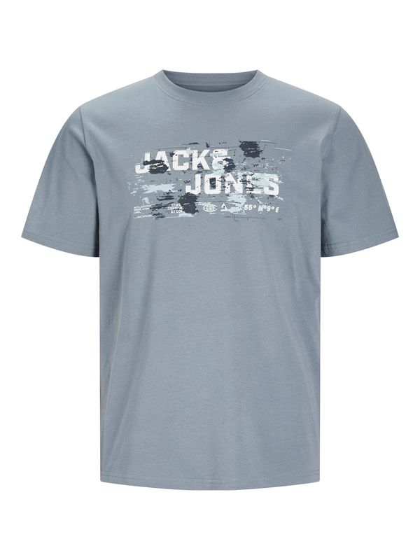 JACK & JONES JACK & JONES Majica 'JCOOUTDOOR'  marine / opal / svetlo modra / bela