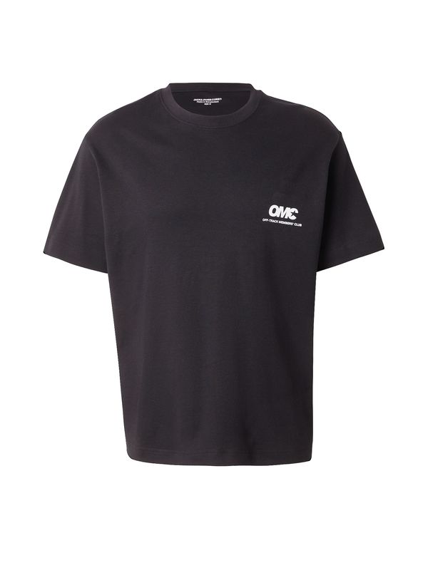 JACK & JONES JACK & JONES Majica 'JCOREFLEX'  modra / črna / bela