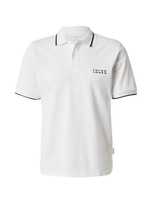 JACK & JONES JACK & JONES Majica 'JCOSTANCE'  črna / bela