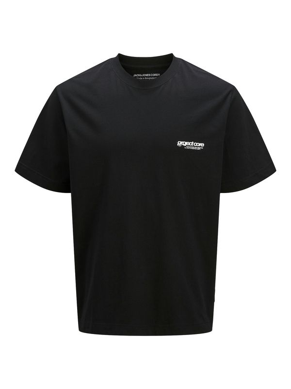 JACK & JONES JACK & JONES Majica 'JCOUNION'  črna / bela