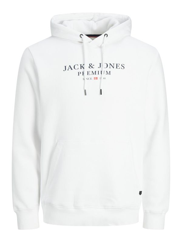 JACK & JONES JACK & JONES Majica 'JJArchie'  črna / bela