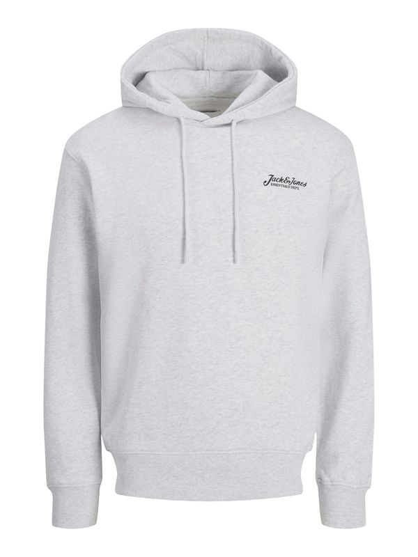 JACK & JONES JACK & JONES Majica 'JJBEAU'  pegasto siva / črna