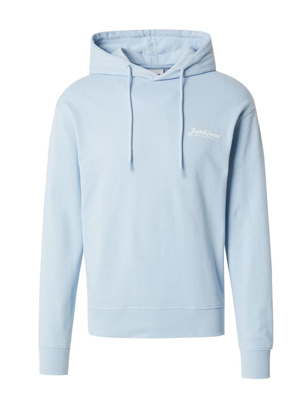 JACK & JONES JACK & JONES Majica 'JJBEAU'  svetlo modra / bela