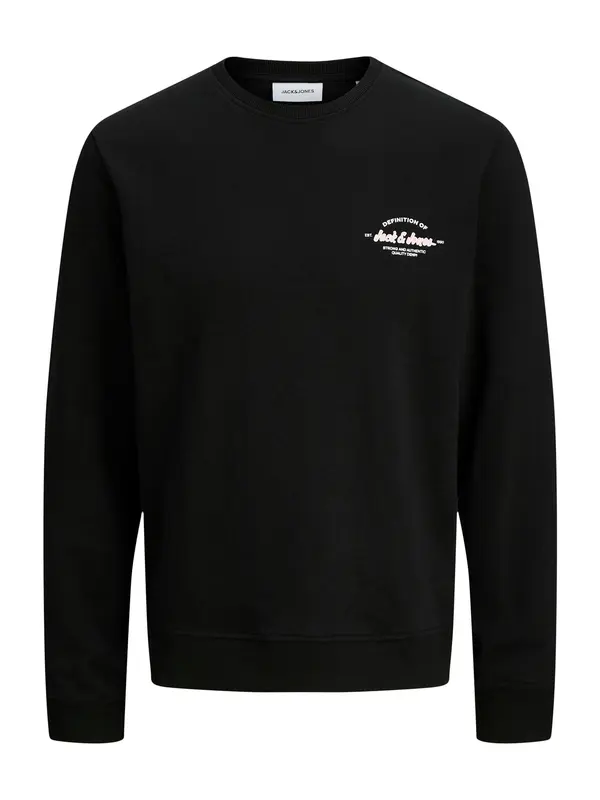 JACK & JONES JACK & JONES Majica 'JJBrandon'  črna