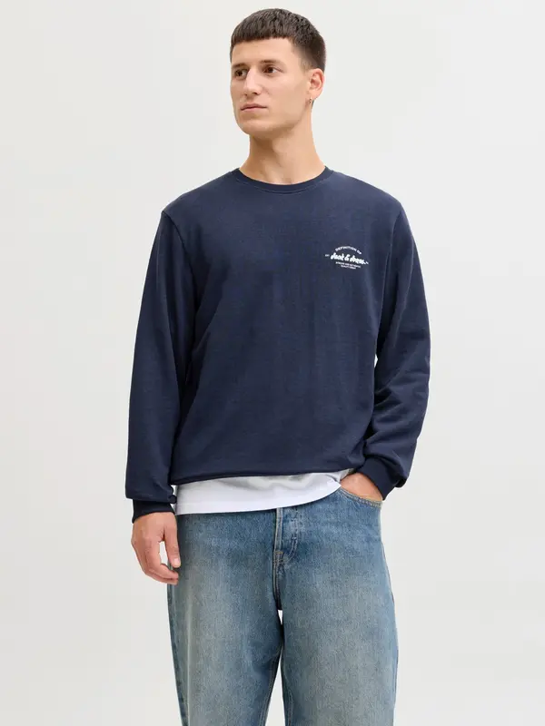 JACK & JONES JACK & JONES Majica 'JJBRANDON'  mornarska