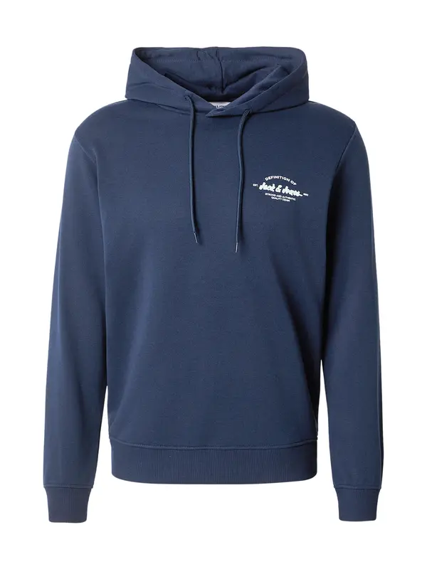JACK & JONES JACK & JONES Majica 'JJBrandon'  mornarska / bela
