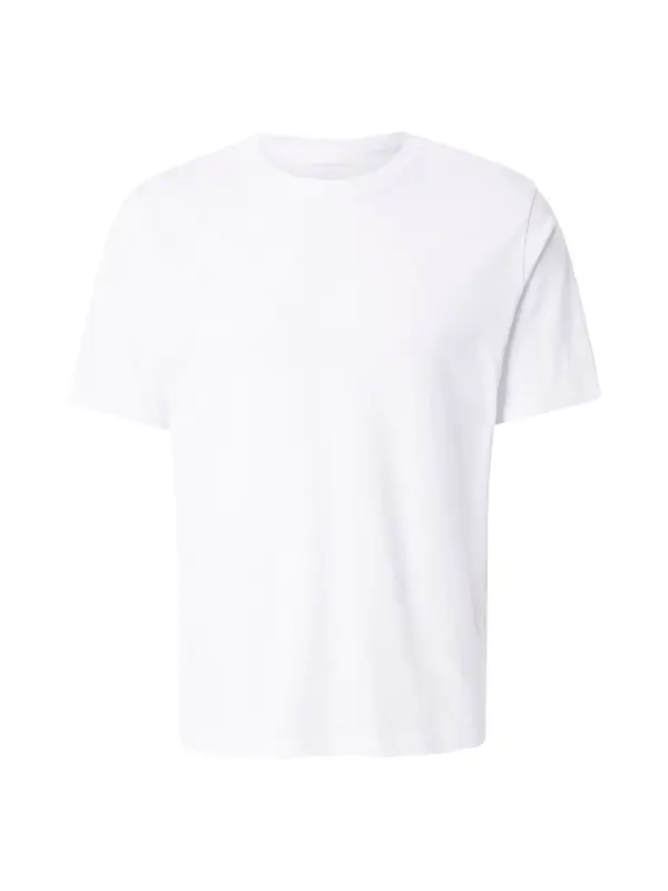 JACK & JONES JACK & JONES Majica 'JJCALM'  antracit / bela