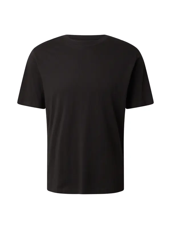 JACK & JONES JACK & JONES Majica 'JJCALM'  črna / bela