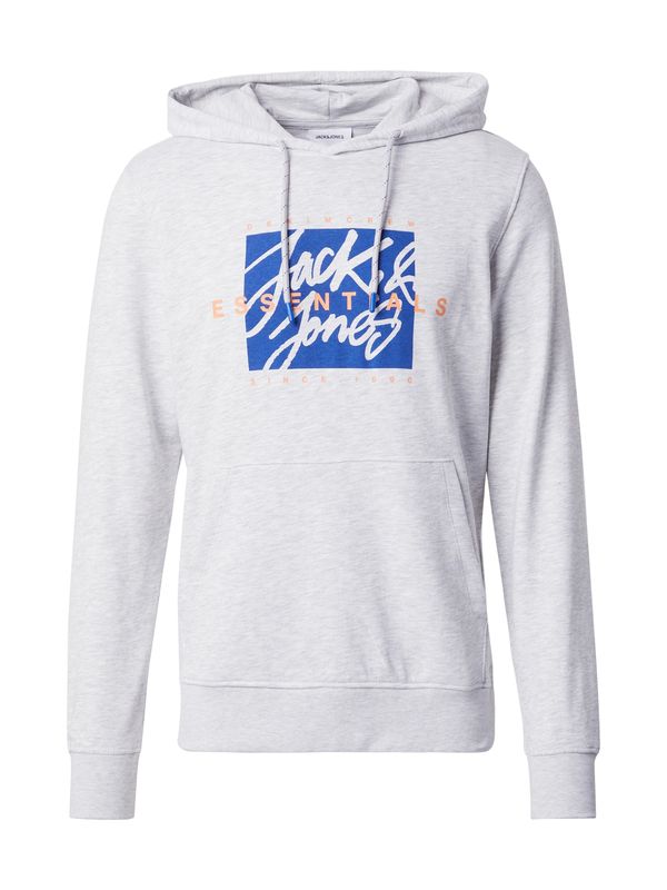 JACK & JONES JACK & JONES Majica 'JJCOLTON'  modra / oranžna / pegasto bela