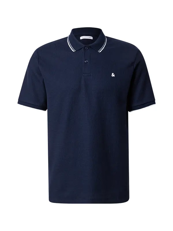 JACK & JONES JACK & JONES Majica 'JJEAustin'  nočno modra / bela