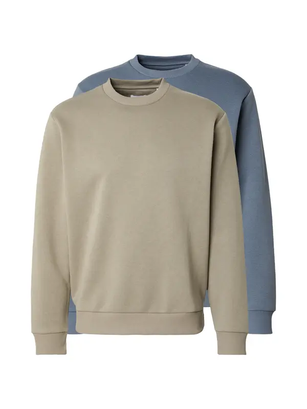 JACK & JONES JACK & JONES Majica 'JJEBRADLEY'  opal / siva