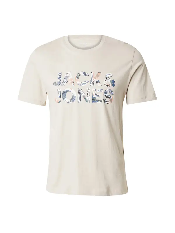 JACK & JONES JACK & JONES Majica 'JJEBryan'  marine / greige / črna / bela