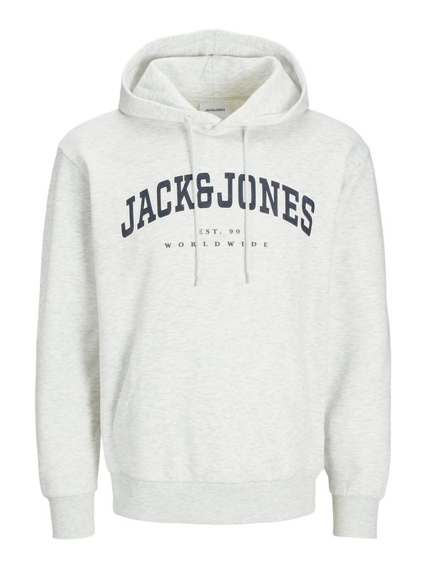 JACK & JONES JACK & JONES Majica 'JJECaleb'  mornarska / pegasto bela