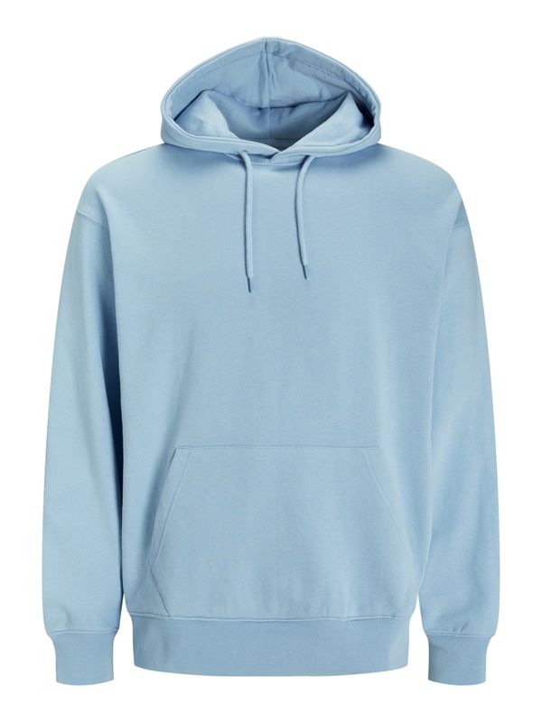 JACK & JONES JACK & JONES Majica 'JJECHARGE SWEAT HOOD NOOS'  svetlo modra