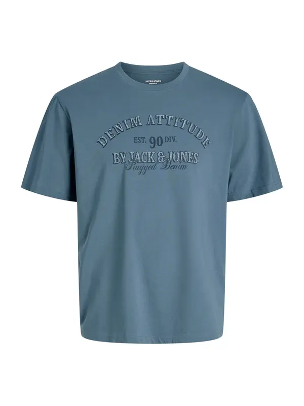 JACK & JONES JACK & JONES Majica 'JJEDenver'  marine / bela