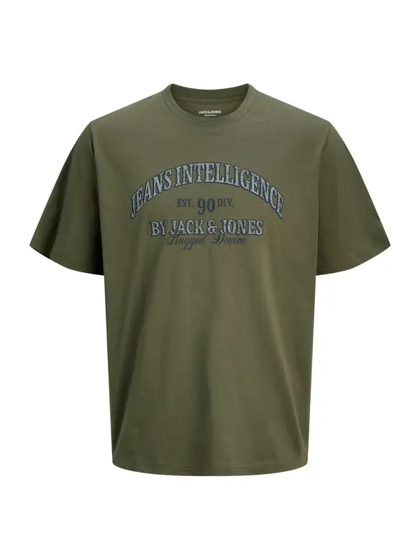 JACK & JONES JACK & JONES Majica 'JJEDenver'  marine / oliva / bela