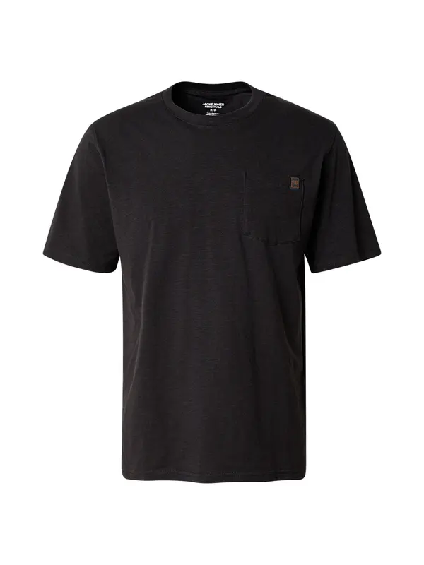 JACK & JONES JACK & JONES Majica 'JJEDOVER'  črna