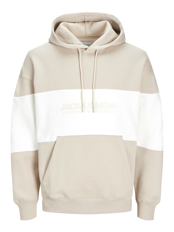 JACK & JONES JACK & JONES Majica 'JJELegacy'  pesek / bela