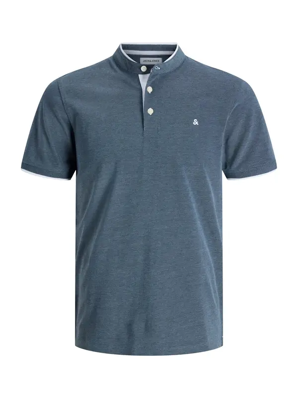 JACK & JONES JACK & JONES Majica 'JJEPAULOS'  mornarska / bela