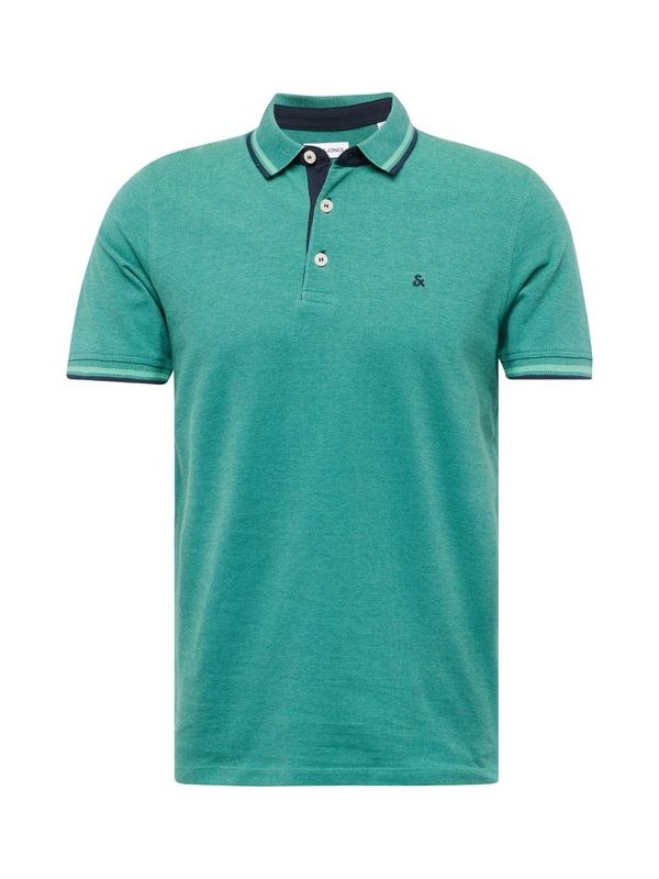 JACK & JONES JACK & JONES Majica 'JJEPaulos'  mornarska / zelena / bela