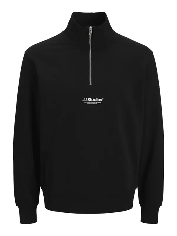 JACK & JONES JACK & JONES Majica 'JJESoho'  črna / bela