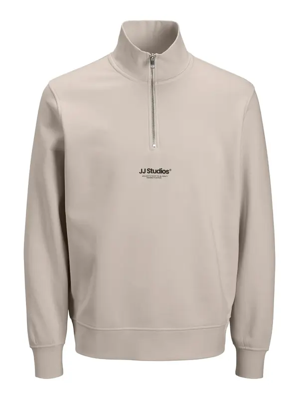 JACK & JONES JACK & JONES Majica 'JJESoho'  greige / črna