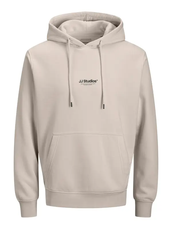 JACK & JONES JACK & JONES Majica 'JJESOHO'  greige / črna
