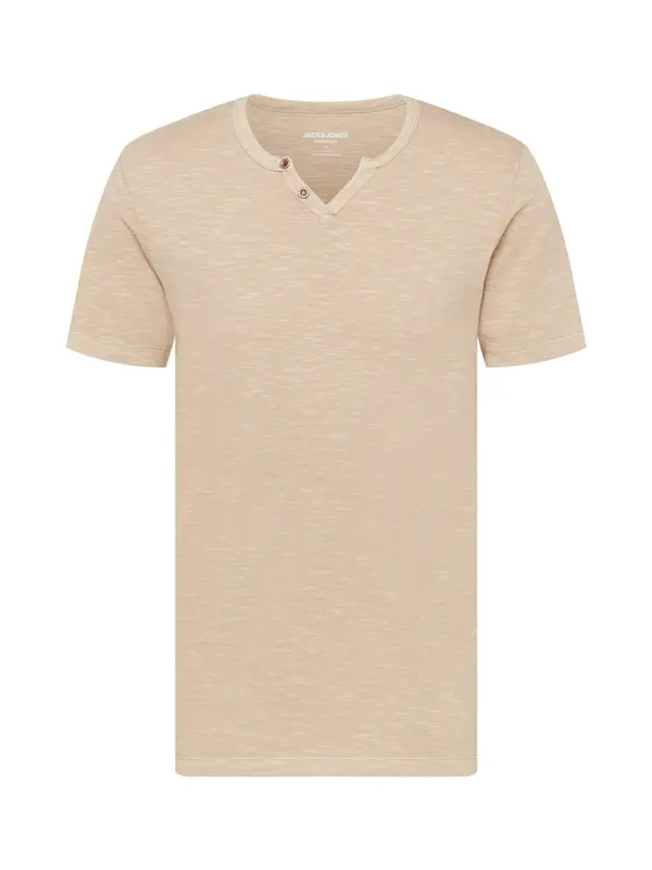 JACK & JONES JACK & JONES Majica 'JJESplit'  bež