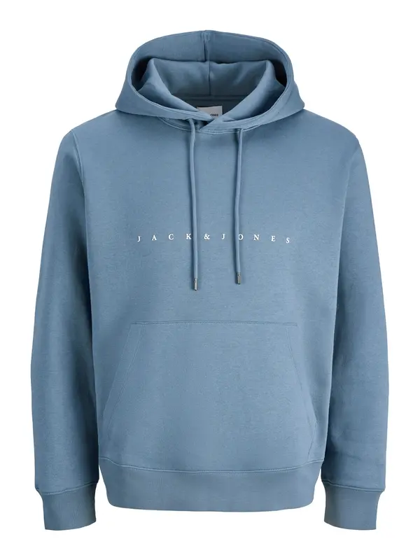 JACK & JONES JACK & JONES Majica 'JJESTAR'  dimno modra / bela