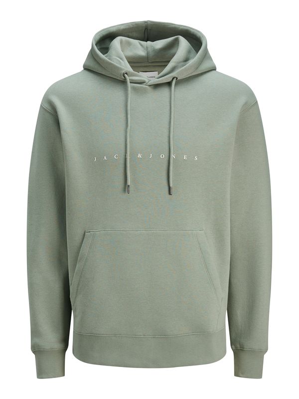 JACK & JONES JACK & JONES Majica 'JJEStar'  pastelno zelena / bela