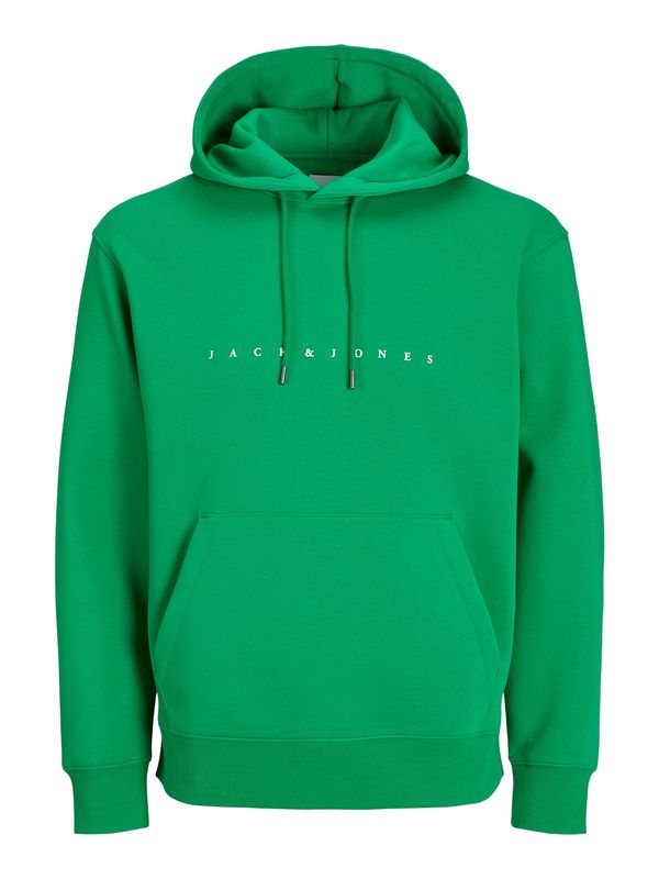 JACK & JONES JACK & JONES Majica 'JJESTAR'  zelena / off-bela