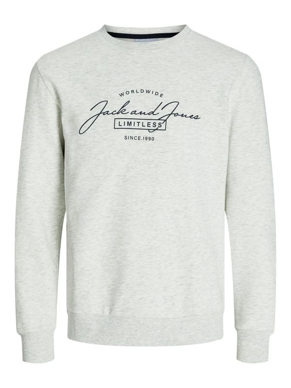 JACK & JONES JACK & JONES Majica 'JJFERRIS'  črna / pegasto bela