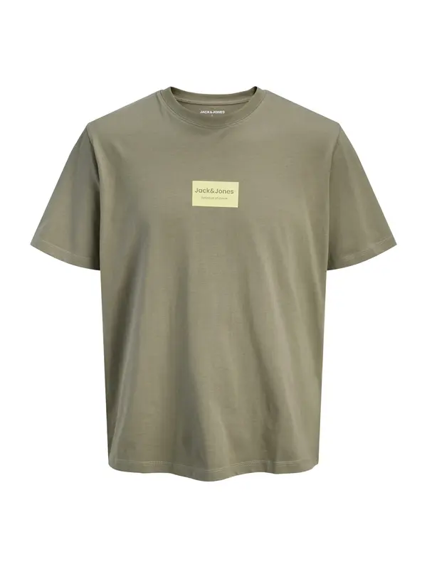 JACK & JONES JACK & JONES Majica 'JJFRANK'  svetlo rumena / barva blata