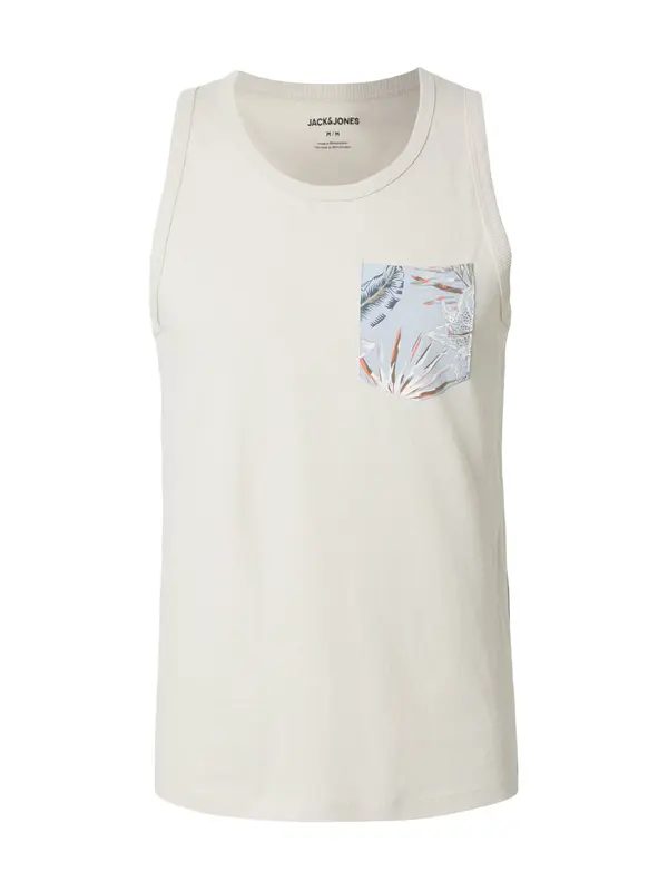 JACK & JONES JACK & JONES Majica 'JJHONOLULU'  kremna