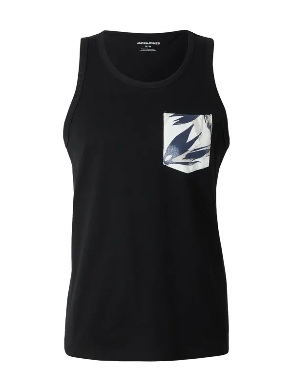 JACK & JONES JACK & JONES Majica 'JJHONOLULU'  kremna / mornarska / črna / bela