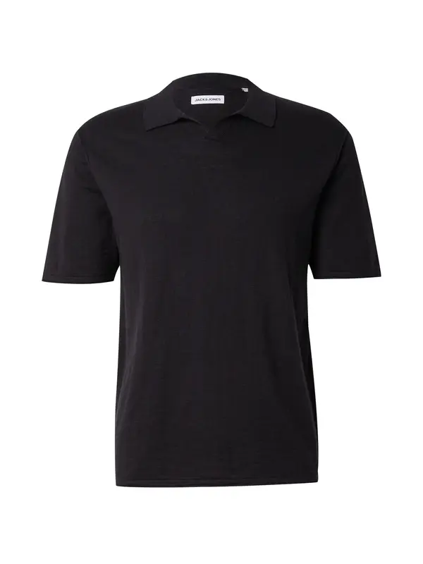 JACK & JONES JACK & JONES Majica 'JJKANE'  črna
