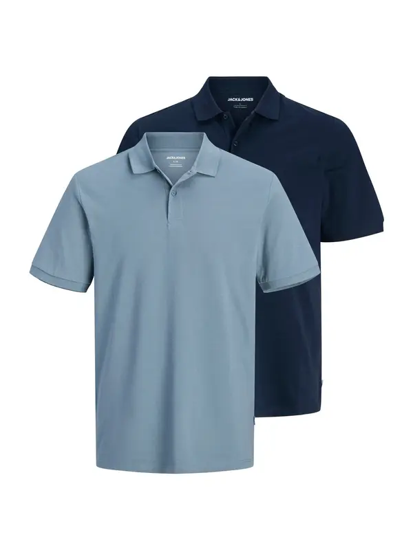 JACK & JONES JACK & JONES Majica 'JJKANE'  mornarska / svetlo modra