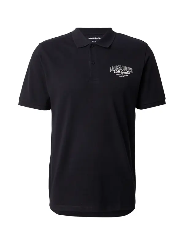 JACK & JONES JACK & JONES Majica 'JJMAKOTO'  črna / bela