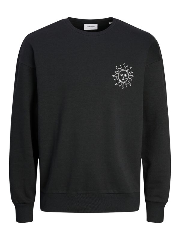 JACK & JONES JACK & JONES Majica 'JJMystic'  črna / bela