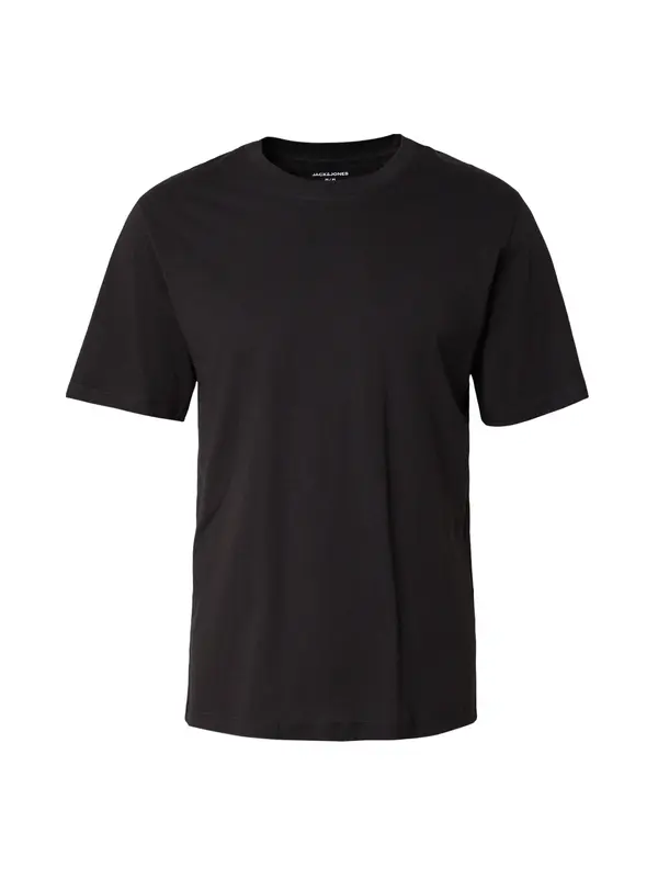 JACK & JONES JACK & JONES Majica 'JJOSAKA'  črna / naravno bela