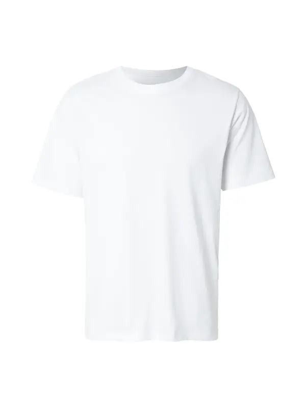 JACK & JONES JACK & JONES Majica 'JJOSAKA'  siva / bela