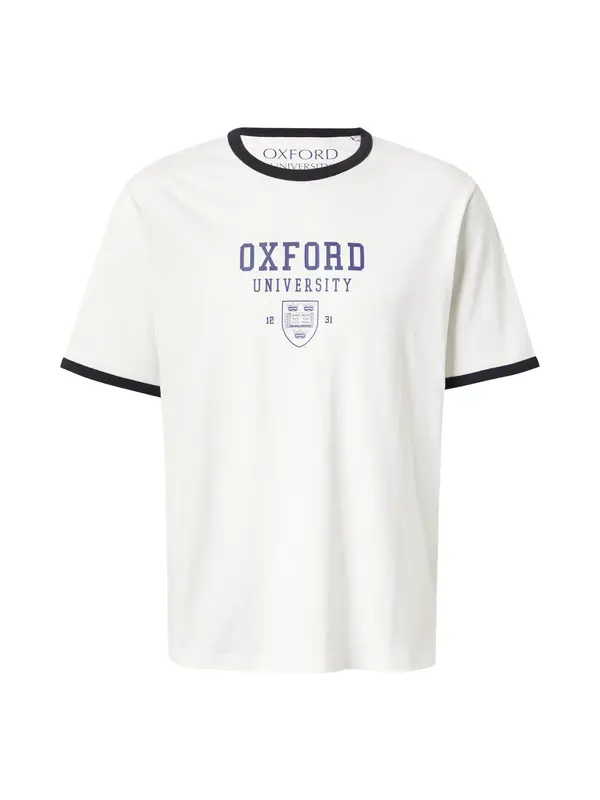 JACK & JONES JACK & JONES Majica 'JJOXFORD'  modra / črna / bela